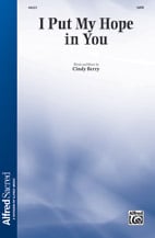 I Put My Hope in You SATB choral sheet music cover